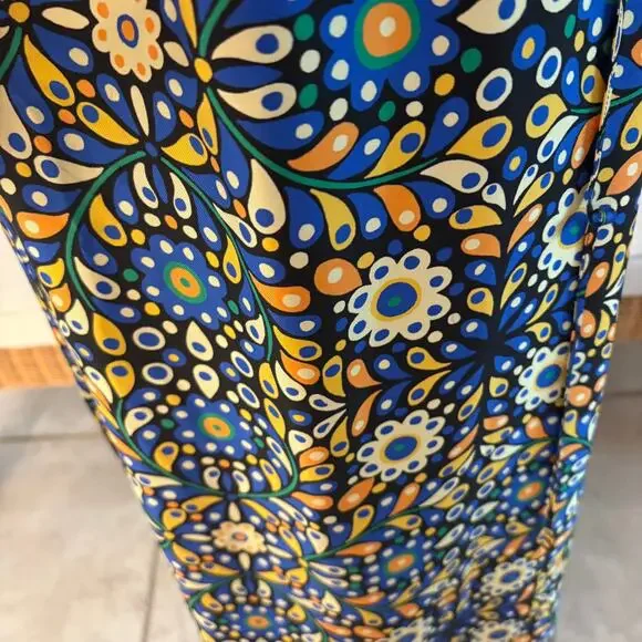 La DoubleJ Silk Kimono Caftan Dress Made In Italy With Mantero Dress - Picture 8 of 15